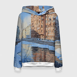 Женская толстовка Зимний Санкт-Петербург