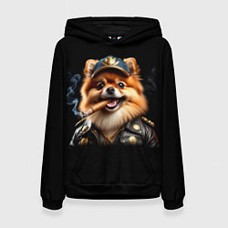 Женская толстовка Гламурный чау-чау