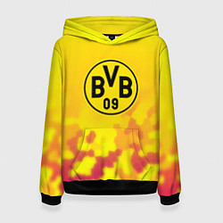 Женская толстовка Borussia камуфляж желтый текстура