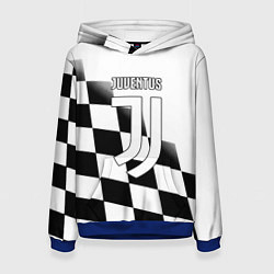 Женская толстовка Ювентус клетка краски