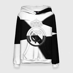 Женская толстовка Реал Мадрид геометрия полосы