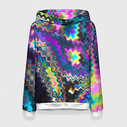 Женская толстовка Абстракция переливы