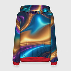 Женская толстовка Сплавы разноцветные