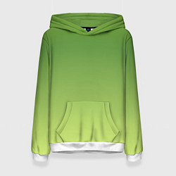 Женская толстовка Color green yellow