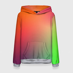 Женская толстовка Color multicolored
