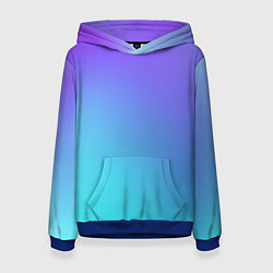 Женская толстовка Color multi-colored gradient