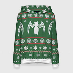 Женская толстовка Рождественский свитер Венома