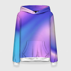 Женская толстовка Color multicolored gradient