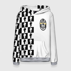 Женская толстовка Ювентус паттерн люди