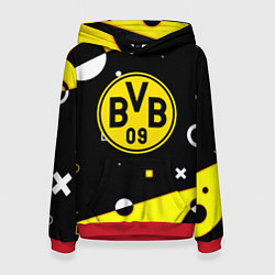 Женская толстовка Borussia геометрия текстура