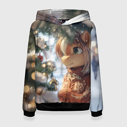 Женская толстовка Лошадка в свитере