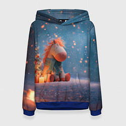 Женская толстовка Игрушечная лошадка 2026