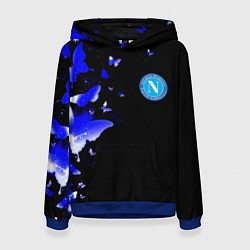 Женская толстовка Наполи бабочки текстура