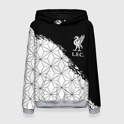 Женская толстовка Liverpool краски текстура геометрия