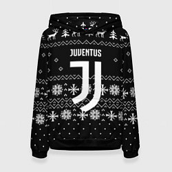 Женская толстовка Ювентус новый год текстура