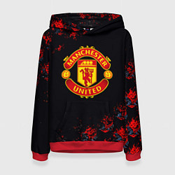 Женская толстовка Манчестер Юнайтед самураи