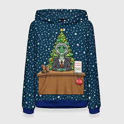 Женская толстовка Я устал - новогодний мем 2026