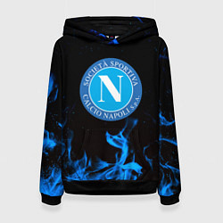 Женская толстовка Наполи синий огонь