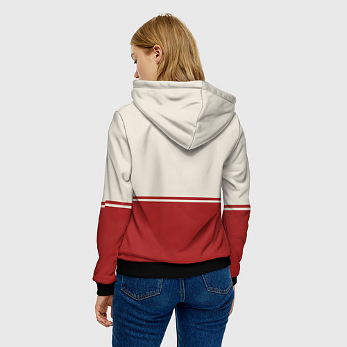 Женская толстовка NBA Chicago Bulls vintage / 3D-Черный – фото 4