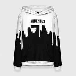 Женская толстовка Ювентус жидкие краски