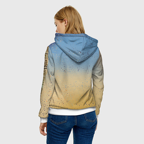 Женская толстовка One Piece / 3D-Белый – фото 4