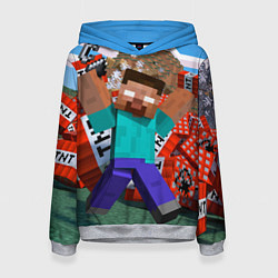Женская толстовка Minecraft Man