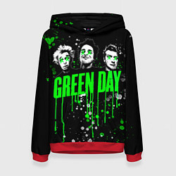 Толстовка-худи женская Green Day: Acid Colour, цвет: 3D-красный