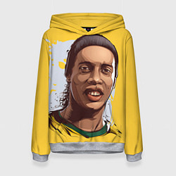 Женская толстовка Ronaldinho Art