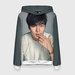 Толстовка-худи женская Lee Min Ho, цвет: 3D-белый