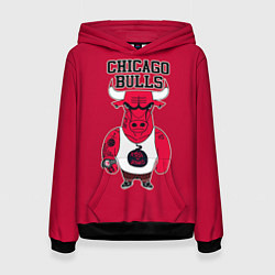 Женская толстовка Chicago bulls