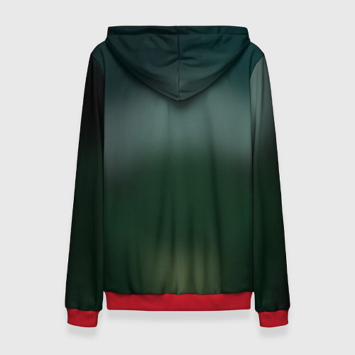 Женская толстовка I still want to believe / 3D-Красный – фото 2