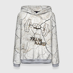 Женская толстовка Train hard