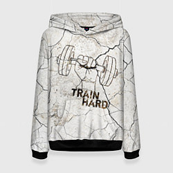 Женская толстовка Train hard