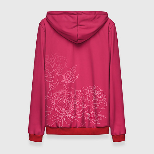 Женская толстовка Её величество Ксюша / 3D-Красный – фото 2