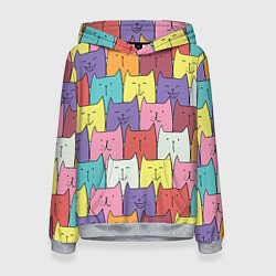 Женская толстовка Котики