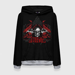 Женская толстовка Avenged Sevenfold: Fly Skull