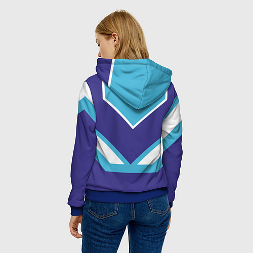 Женская толстовка Сладкая Лена / 3D-Синий – фото 4