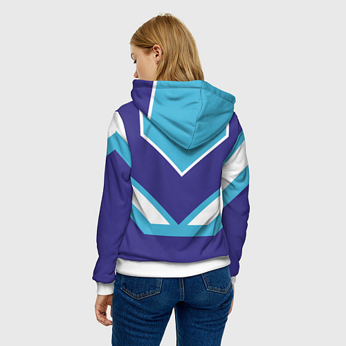 Женская толстовка Сладкая Анна / 3D-Белый – фото 4