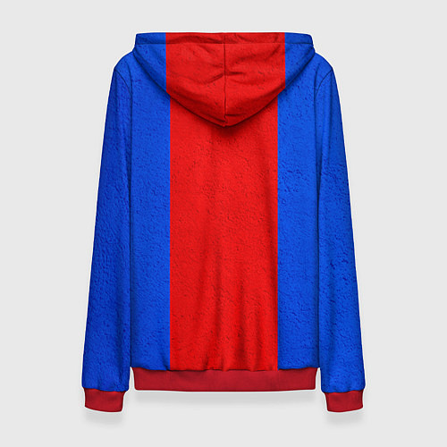 Женская толстовка ФК ЦСКА / 3D-Красный – фото 2