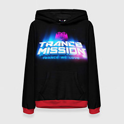 Женская толстовка Trancemission: Trance we love