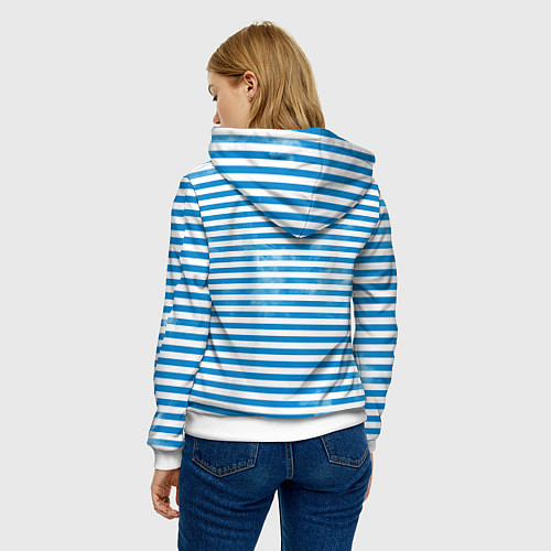 Женская толстовка ВДВ / 3D-Белый – фото 4