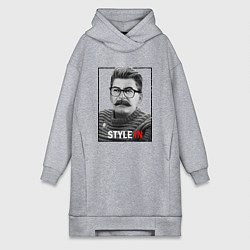 Женское худи-платье Stalin: Style in, цвет: меланж