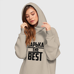 Женское худи-платье Варька the best, цвет: миндальный — фото 2