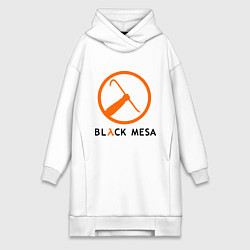 Женское худи-платье Black mesa: Scrap, цвет: белый