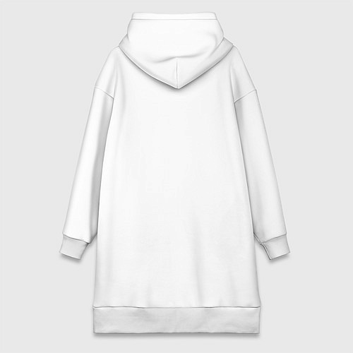 Женская толстовка-платье Paul van Dyk: Filled / Белый – фото 2