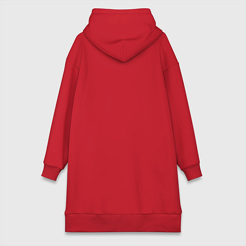 Женская толстовка-платье Кратос / Красный – фото 2