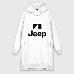 Женская толстовка-платье Jeep logo