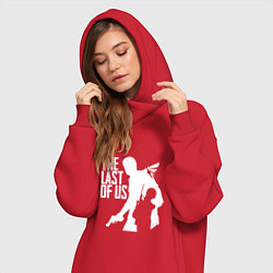 Женское худи-платье THE LAST OF US, цвет: красный — фото 2