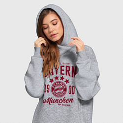 Женское худи-платье Bayern Munchen 1900, цвет: меланж — фото 2
