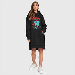 Женское худи-платье Parkway Drive: Unbreakable, цвет: черный — фото 2